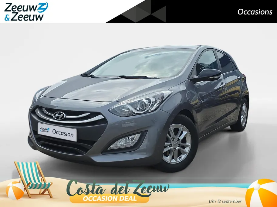 Hyundai i30 1.6 GDI Go! | 1e eigenaar | Volledig onderhouden! | Navigatie | Cruise Control | Achteruitrijcamera | Elektr. ramen | Climate Control | 12 maanden garantie!