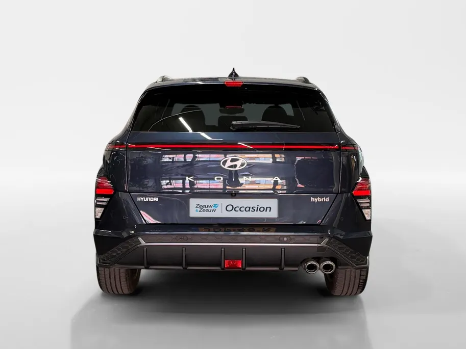 Hyundai Kona 1.6 GDI HEV N Line | Stoelverwarming & verkoeling | 360 Camera | Navigatie | Parkeersensoren voor en achter | Dodehoek detectie | Geheugenfunctie bestuurdersstoel |