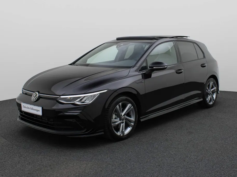 Volkswagen Golf 1.5eTSI/130PK R-Line DSG Volkswagen Golf 1.5eTSI/131PK R-Line DSG · Panoramadak · Apple/Android Car Play · Stoel & Stuurverwarming · Navigatie · LED ·