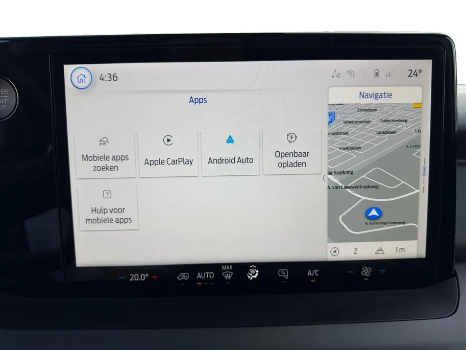 Ford E-Transit Cour. Trend 44 kWh | NL auto | Navigatie | Apple carplay & android auto | Adapt. cruise control | BLIS | Parkeersensor achter | Achteruitrijcamera | Trekhaak | Fabrieksgarantie |