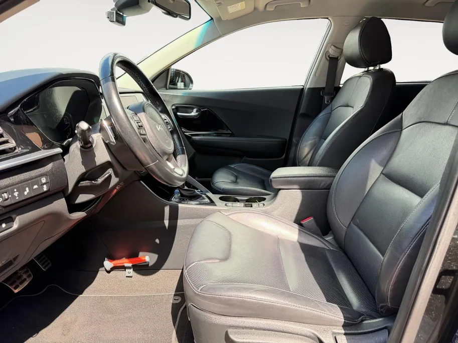 Kia Niro 1.6 GDi Hybrid DynamicPlusLine | Zeer nette auto| Trekhaak | Dealer onderhouden | Lederen bekleding | Navigatie | Apple CarPlay & Android Auto | Stoelverwarming |