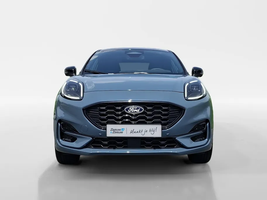 Ford Puma 1.0 EcoBoost Hybrid BlueCruise Edition 155Pk | Winterpack | 18' Lichtmetaal | 360Camera | Adaptive Cruisecontrol | BLIS | El. Achterklep | Unieke bekleding | Nieuw op voorraad!