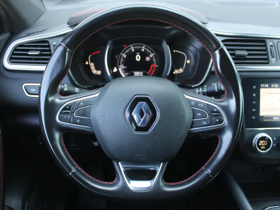 Renault Kadjar 1.3 TCe Black Edition | Trekhaak | Camera | Stoel-/voorruitverwarming | 19' LM | Navi | Clima | Bose Audio | Keyless | Dodehoek detectie | LED | BTW Auto |