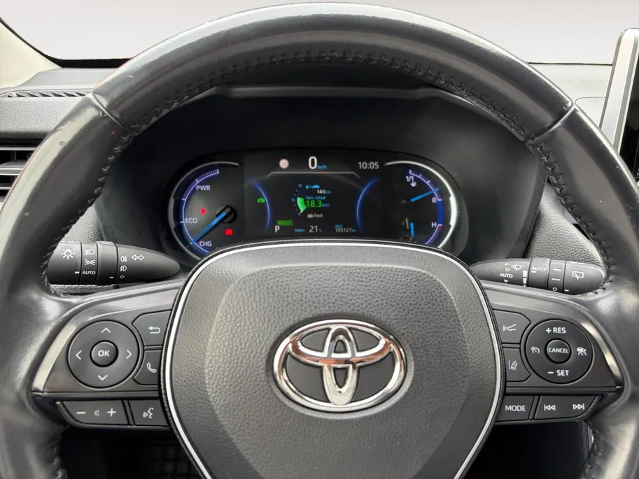 Toyota RAV4 2.5 Hybrid Active Trekhaak afneembaar , climate , navi , cruise , camera , lm velgen .