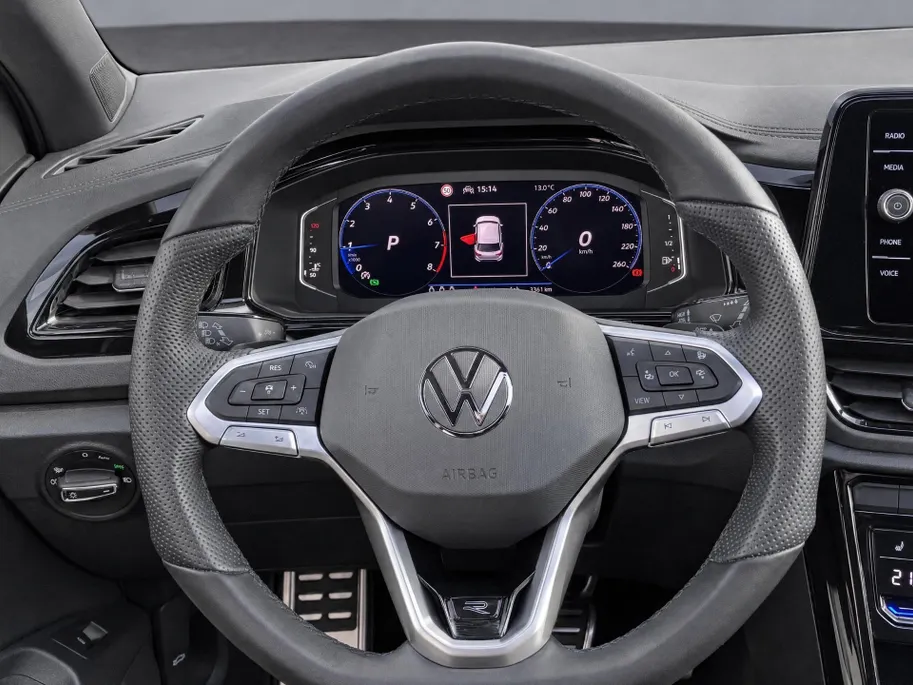 Volkswagen T-Roc 1.5TSI/150PK R-Line Black Style · Panoramadak · Camera + Parkeersensoren · Keyless · Apple/Android Car Play · Stoelverwarming · Garantie t/m 20-08-2027