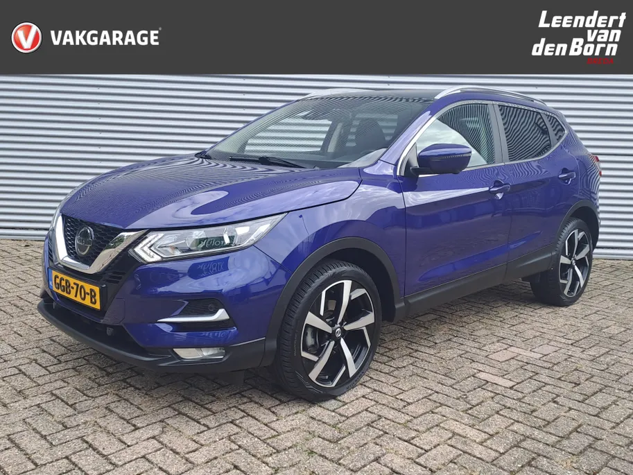 Nissan QASHQAI 1.3 DIG-T Design Edition | Automaat | Trekhaak | Pano Dak | Navi | Cruise | Camera | Apple Carplay/Android Auto | Stoel verrw.