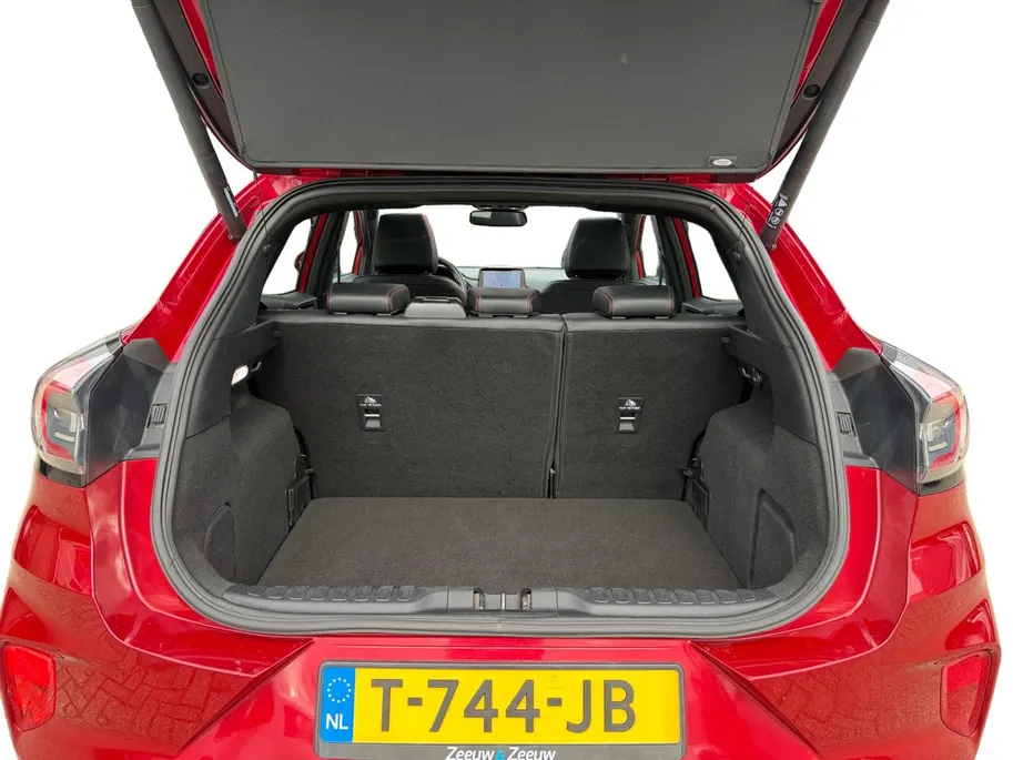 Ford Puma 1.0 EcoBoost Hybrid ST-Line X First Edition | Dealer onderhouden | Panorama dak | Adapt. Cruise control | BLIS | B&O | Elektr. achterklep | Draadloos opladen mobiel | 19' lichtmetalen velgen | Bovag garantie |