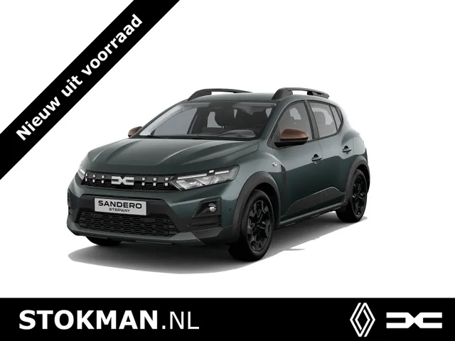 Dacia Sandero Stepway Extreme | Achteruitrijcamera | Cruise Control en snelheidsbegrenzer | Dacia Handsfree card voor openen, sluiten en starten zonder sleutel