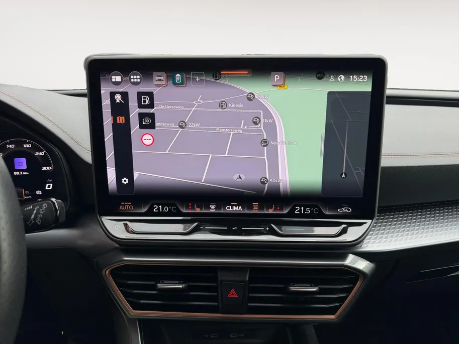 CUPRA Leon 1.5 PHEV Business 204PK AUTOMAAT | Elektrische actieradius tot 125km WLTP | Navigatie | Apple Carplay & Android Auto | Adaptive Cruise Control | Climate Control | Parkeersensoren voor & achter | 18'' Lichtmetalen velgen | Strakke auto