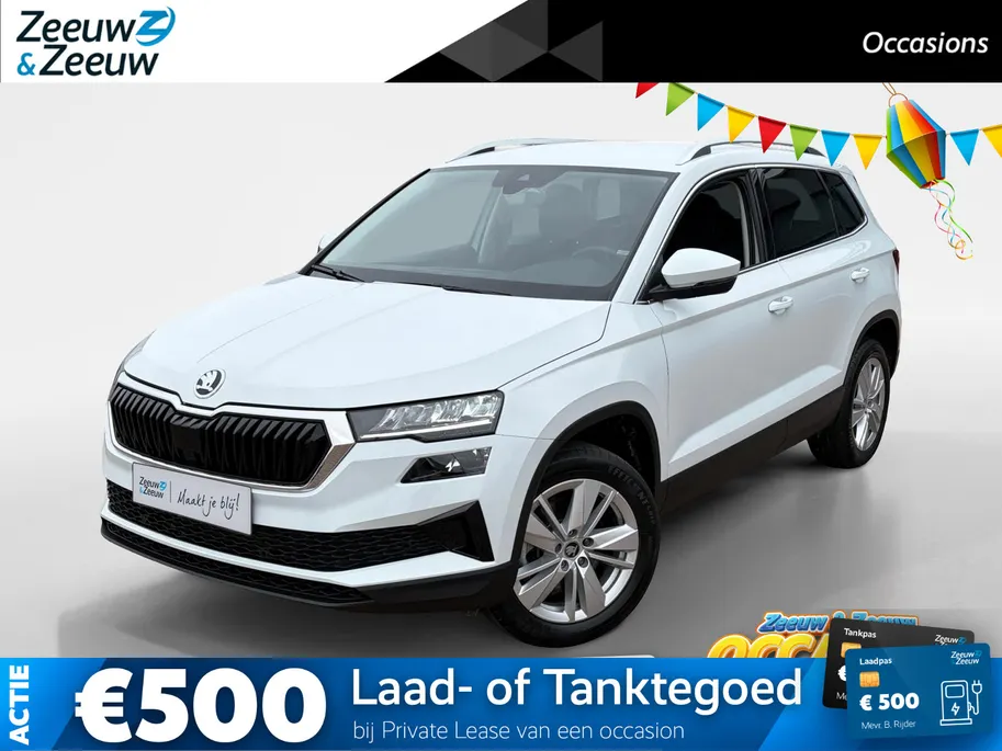 Škoda Karoq 1.5 TSI ACT Business Edition *Automaat*Navi via Carplay*Camera*Parkeersensoren*Climate Control*Keyless*Cruise Control*LM.Velgen*Zeer nette auto!