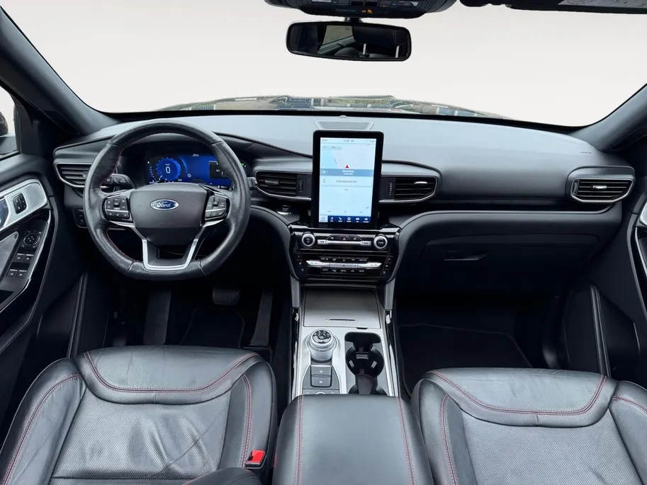 Ford Explorer 3.0 V6 EcoBoost PHEV ST-Line 7 Persoons | Panoramadak | Trekhaak | Stoelkoeling/Verwarming |  Dodehoek detectie | Adapt. Cruise Control  | 12 maanden garantie! |