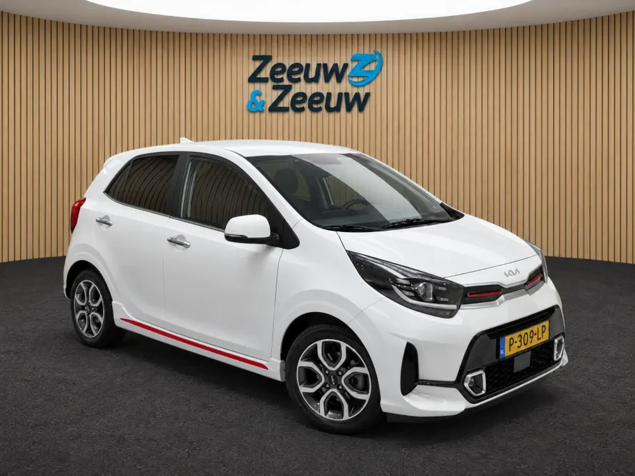 Kia Picanto 1.0 DPi GT-Line Dealer onderhouden | Navigatie | Leder interieur | Climate control | Lichtmetaal |