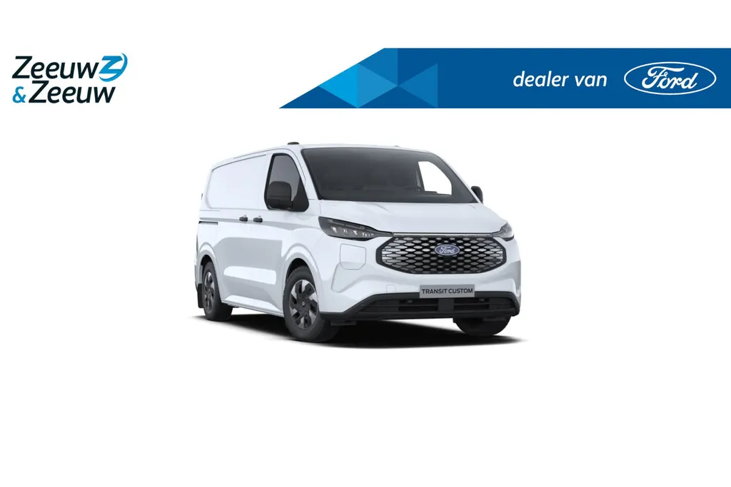 Ford E-Transit Cust. 320 L1H1 Trend 65 kWh | 0,99% rente Financial Lease | Led verlichting | Apple Carplay&Android Auto | Camera | Parkeersensoren | DAB+ | Lane Keeping | Bijrijdersbank | Nieuw te bestellen |