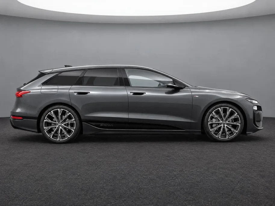 Audi A6 e-tron edition 83 kWh 286pk · 98,1% · Panoramadak · Inklap. Trekhaak · 360 Camera · Head-Up Display · Bang & Olufsen · Matrix LED · Garantie t/m 27-07-2030 of 100.000km