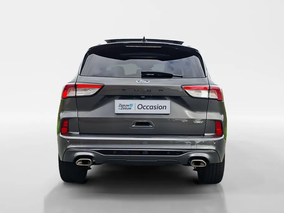 Ford Kuga 2.5 PHEV ST-Line X Black Pack | NL-Auto | 1e Eigenaar | Dealer onderhouden | Panoramadak | Winterpack | Black Pack | AGR | 20' Lichtmetaal | Adaptive Cruisecontrol | Dodehoekdetectie | B&O Audio | El. Achterklep | El. Trekhaak