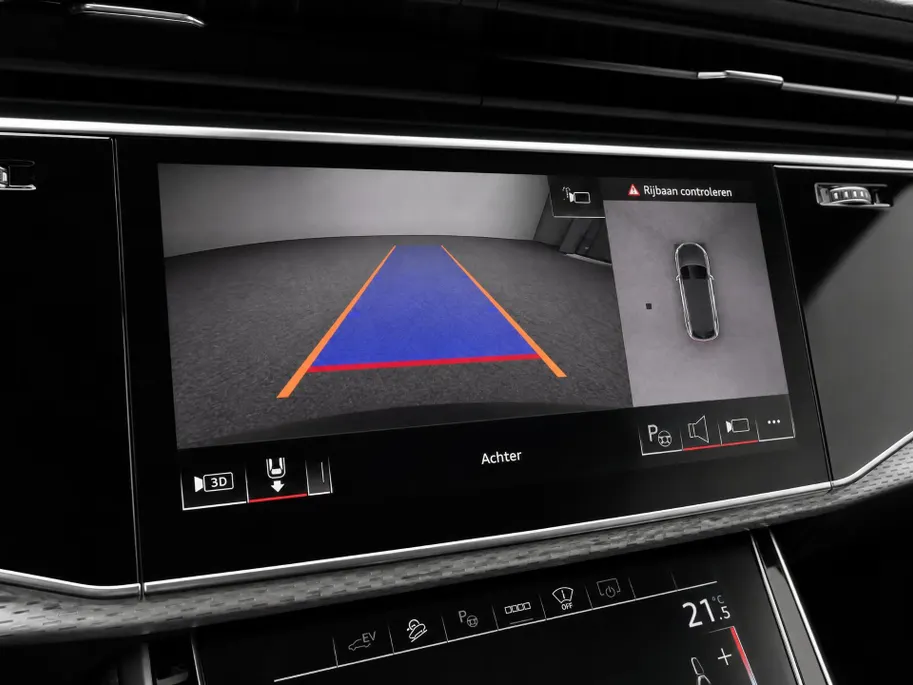 Audi Q8 60 TFSIe 490pk Tiptronic Quattro Pro Line S Comp · Panoramadak · Luchtvering · Laser LED · Wegklapbare Trekhaak · Elek. Voorstoelen · Nachtzicht · 23'' Inch · Garantie t/m 11-03-2031 of 100.000km