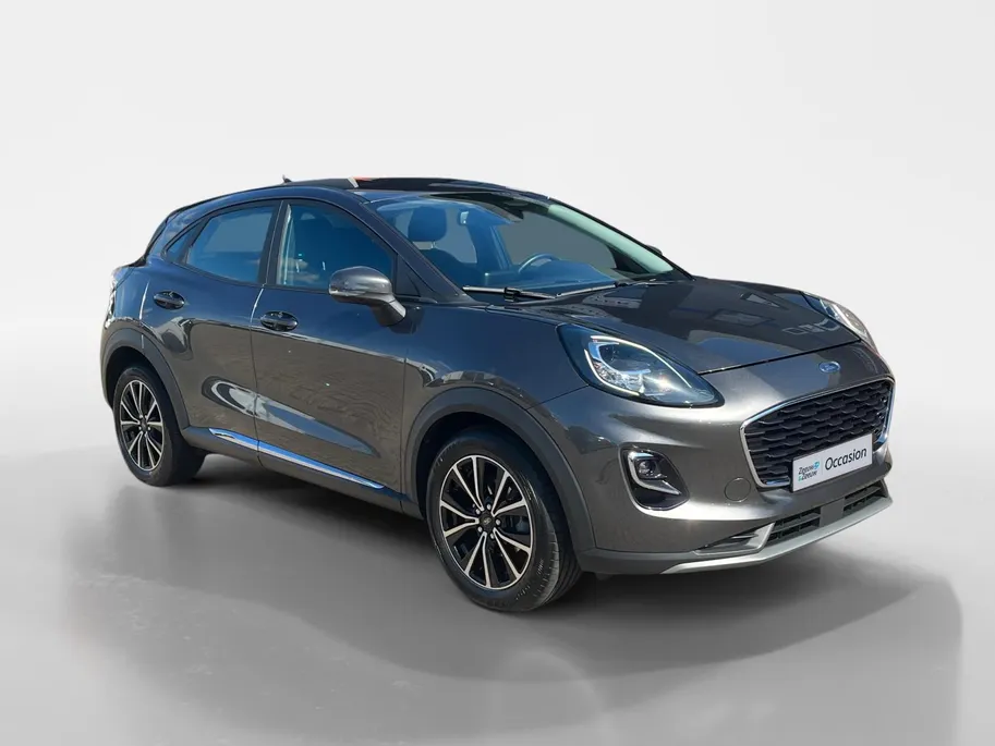 Ford Puma 1.0 EcoBoost Hybrid Titanium | Dealer Onderhouden | Parkeersensoren Achter | 17' Lichtmetalen Velgen | Airco | Navigatie | Apple Carplay & Android Auto | Bovag Garantie