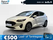 Ford Fiesta 1.0 EcoBoost Hybrid Titanium | Apple Carplay / Android Auto | Stoel + Stuurverwarming | Cruise Control | Parkeersensoren Achter | Lichtsensor | Climate Control | Verwarmbare Voorruit