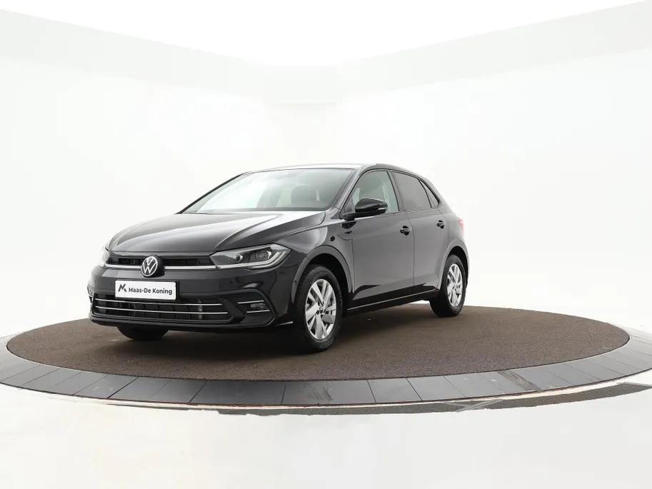Volkswagen Polo 1.0 TSI 110pk DSG Style · Camera · Matrix LED · Stoelverwarming · Verkeersbord Detectie · ACC · Sfeerverlichting · Draadloze Telefoonlader ·