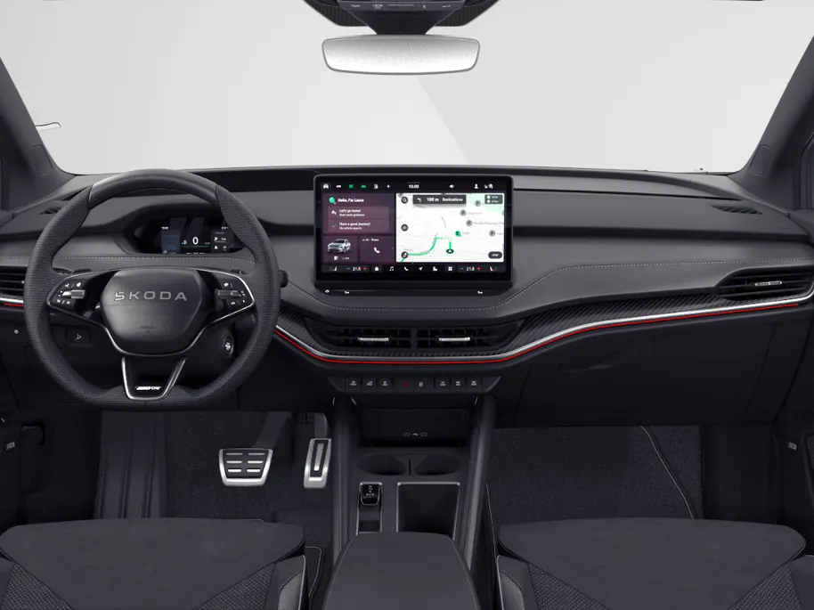 Škoda Enyaq iV Business Edition 85 | 21'' velgen | Panoramisch schuif/kanteldak | wegklapbare trekhaak | 2.500,- inruilpremie!!