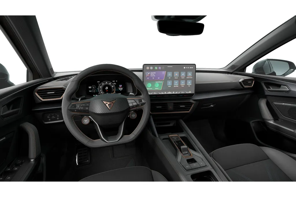 CUPRA Leon VZ Performance | Achteruitrijcamera | Digitaal instrumentenpaneel (Virtual Cockpit) | Draadloze Apple CarPlay™, Android Auto™