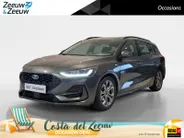 Ford Focus Wagon 1.0 EcoBoost Hybrid ST-Line 125pk automaat | 1500 kg Aanhanggewicht | Navigatie | Cruise control | All season banden