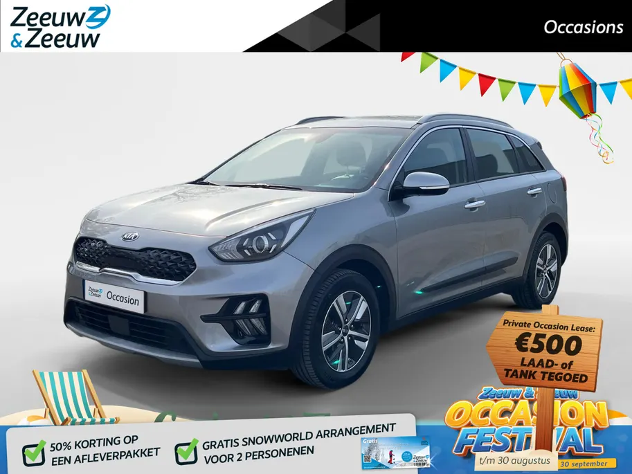 Kia Niro 1.6 GDi Hybrid DynamicLine | Lage kilometerstand | Dealeronderhouden | Climate Control | Parkeercamera | Parkeersensoren