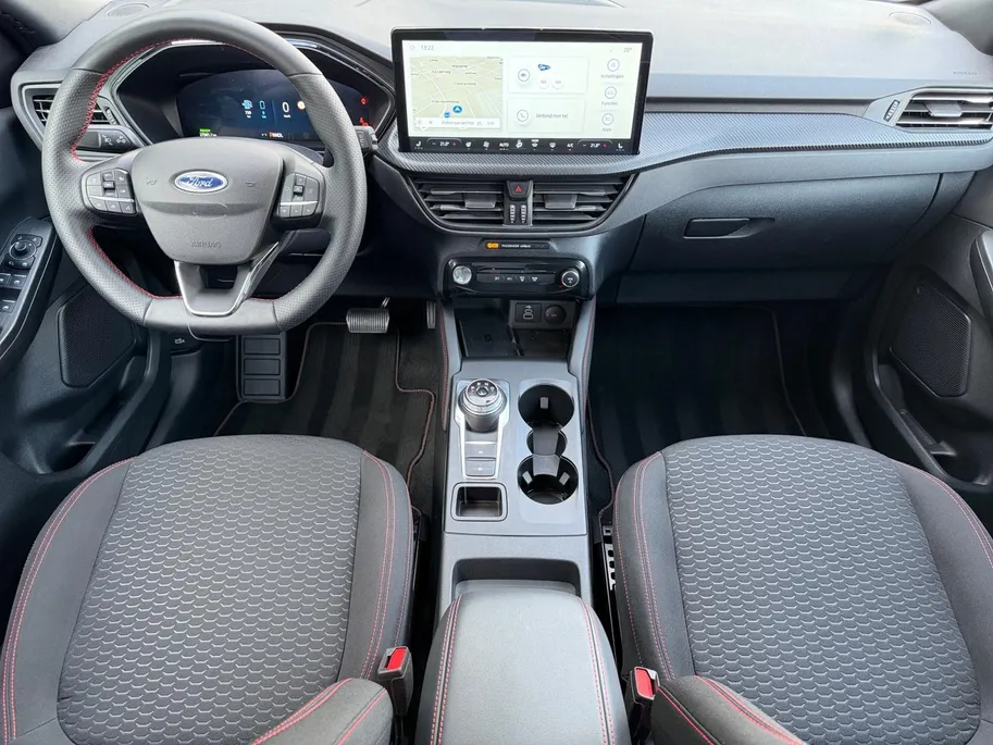 Ford Kuga 2.5 PHEV ST-Line | NL auto | Automaat | Winter pack | Adapt. Cruise control | BLIS | 360 graden camera | Draadloos opladen mobiel | Fabrieksgarantie tot 01-2028 |