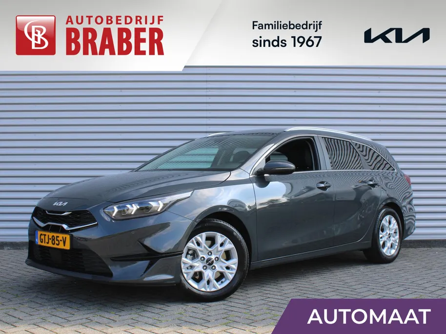 Kia Ceed Sportswagon 1.5 T-GDi DynamicPlusLine | Stoel- & stuurverwarming | Camera | Clima | Cruise adapt. | LED | Navi | Elek. achterklep | 16' LM |