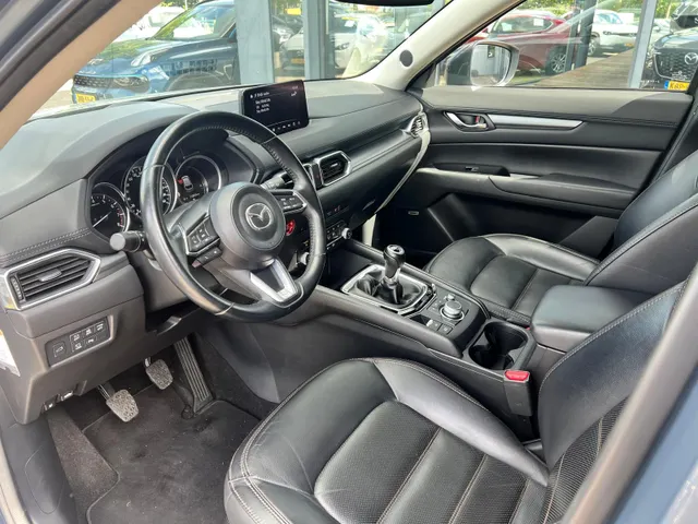 Mazda CX-5 2.0 SkyActiv-G 165 Style Selected TREKHAAK | 19" LM VELGEN | BLACK PACK | LEDER | Bose AUDIO | 360gr. CAMERA | EL. A.KLEP | APPLE CARPLAY / ANDROID AUTO |