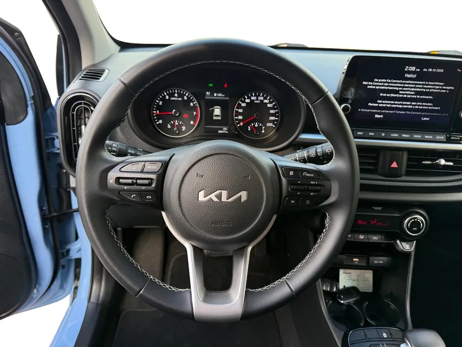 Kia Picanto 1.0 DPi DynamicPlusLine | AUTOMAAT | Climate control | Apple/Android Carplay| Parkeercamera | All-Season banden | Keyless