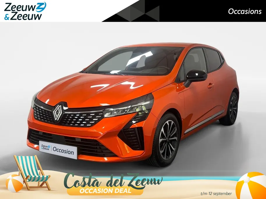 Renault Clio 1.0 TCe 90 GPF techno NAVI AIRCO CAMERA PARKEERSENSOREN CRUISE CONTROLE APPLE CARPLAY ANDROID AUTO LEUKE AUTO MET HELE MOOIE KLEUR