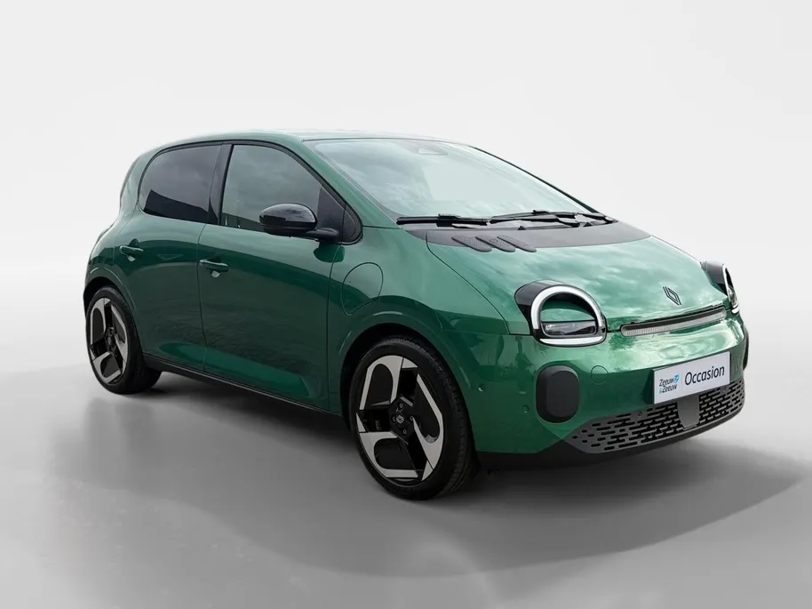 Renault Twingo Urban Range Techno 27.5 kWh Automaat | Demo - Beschikbaar per 01-10-2026 | Armsteun | Camera | Parkeersensoren | Climate Control | Full LED | Adaptive Cruise Control | Navigatie | 18' Lichtmetalen Velgen |