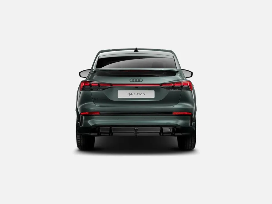 Audi Q4 Sportback e-tron S edition performance 286 PK · Lederen bekleding · Tech plus · MMi experience pro · Glazen panoramadak