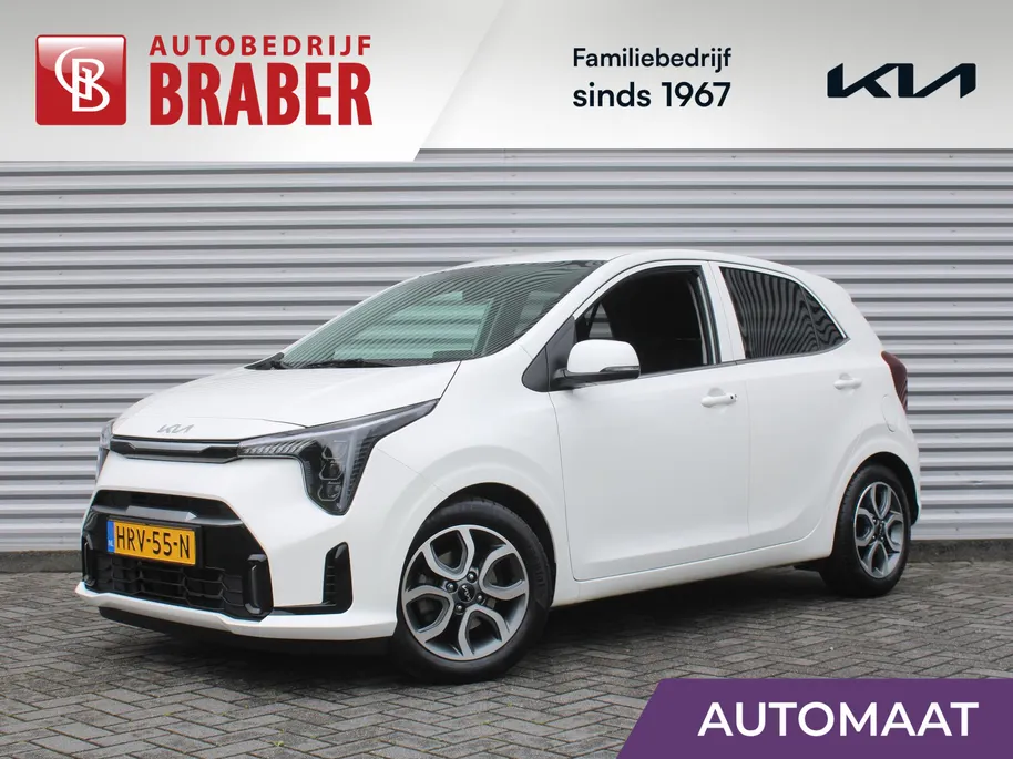 Kia Picanto 1.0 DPI AMT ExecutiveLine | Stuur-/stoelverwarming | Camera | Draadloze telefoonlader | LED | 15' LM | Clima | Cruise | Navi | Automaat |