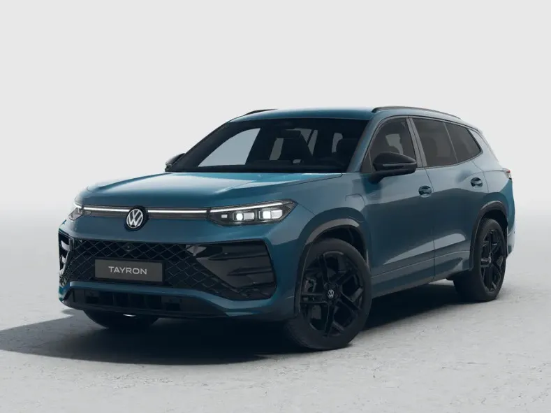 Volkswagen Tayron R-Line Edition 1.5 eHybrid 204 PK 6 versn. DSG · Black Style Pakket · Panoramaschuif-kanteldak · Trekhaak inklapbaar, met elektrische ontgrendeling, incl. aanhangermanoeuvreerhulp Trailer Assist ·