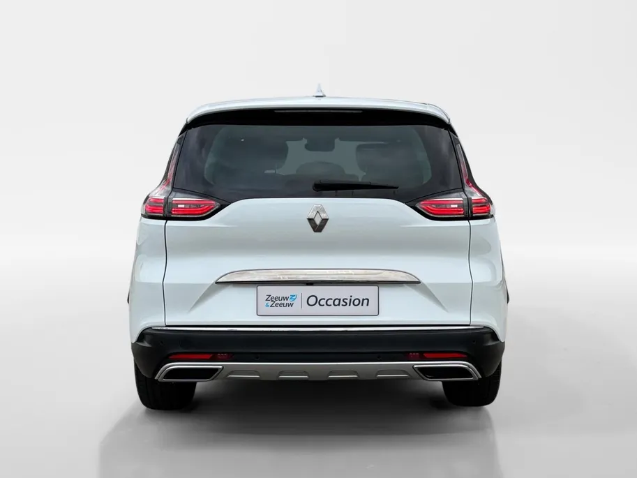 Renault Espace 225PK TCe Initiale Paris 7p. Automaat | 7 Zitplaatsen | Stoelverwarming | Schuif/Kantel Dak | Stoelverkoeling | Semi Elektrische Wegklapbare Trekhaak | Climate Control | Apple CarPlay/Android Auto | Head Up Display | Wit Leder | Camera | Parkeersensoren |