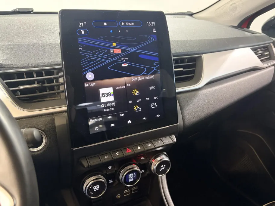 Renault Captur 145PK E-Tech Full Hybrid Techno Automaat | 1e eigenaar | 360 Camera | Adaptive Cruise Control | Apple CarPlay/Android Auto | Licht & Regen Sensor | Full LED | Lichtmetalen Velgen |
