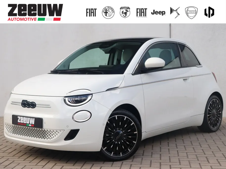 Fiat 500e 3+1 La Prima 42 kWh | Pano | Winter | JBL | 17'