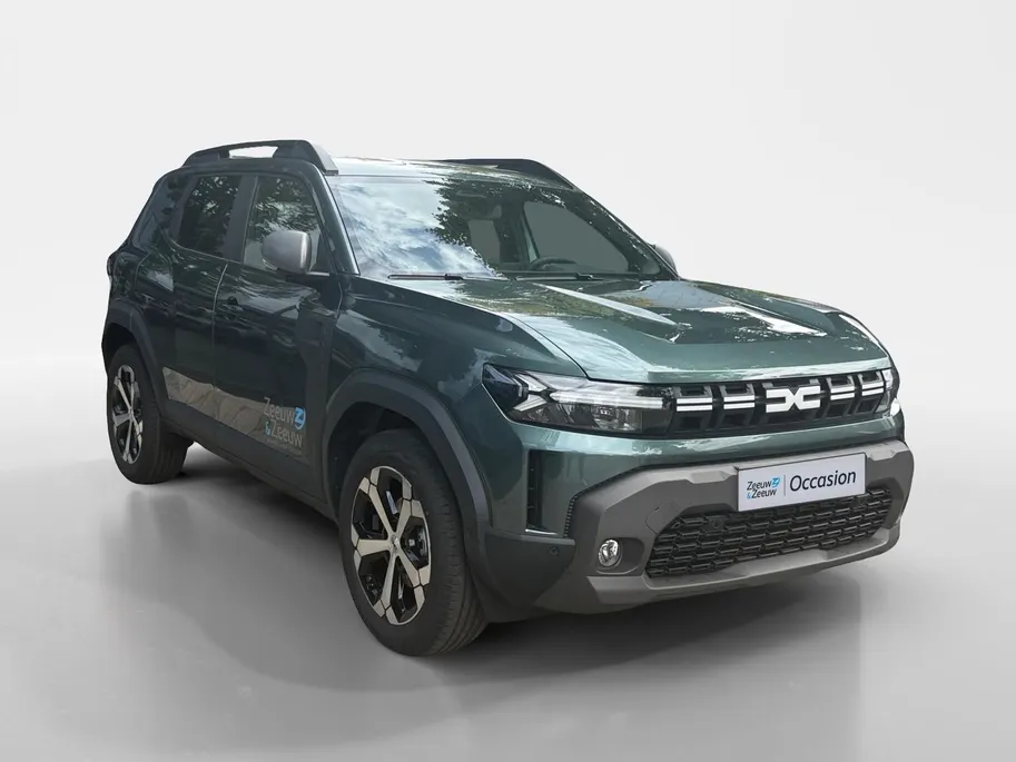 Dacia Duster 1.6 Hybrid 140 Journey NAVIGATIE AIRCO 360CAMERA CRUISE CONTROLE APPLE CARPLAY ANDROID AUTO HOGE INSTAP LET OP IS EEN DEMO VRAAG NAAR DE KMSTAND