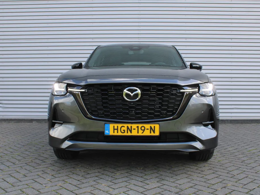 Mazda CX-60 2.5 e-SkyActiv PHEV Homura Plus | Stuur-/stoelverwarming+ventilatie | Schuifdak | Leer | HUD | Elek. stuur-/stoelverstelling | Camera rondom | 20' LM |