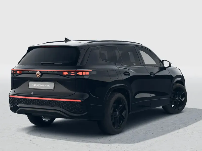 Volkswagen Tayron R-Line Edition 1.5 eHybrid 272 PK 6 versn. DSG · Black Style Pakket · Comfort Pakket Plus · Trekhaak inklapbaar, met elektrische ontgrendeling, incl. aanhangermanoeuvreerhulp Trailer Assist ·