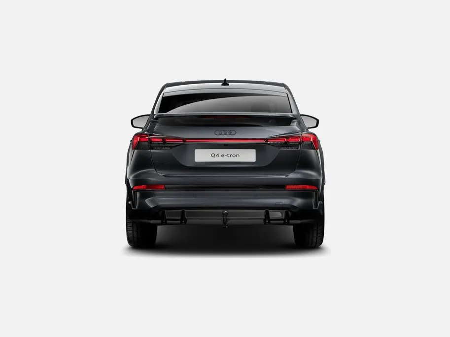 Audi Q4 Sportback e-tron S edition performance 286 PK · Tech plus · Trekhaak elek. wegklapbaar · MMi experience pro
