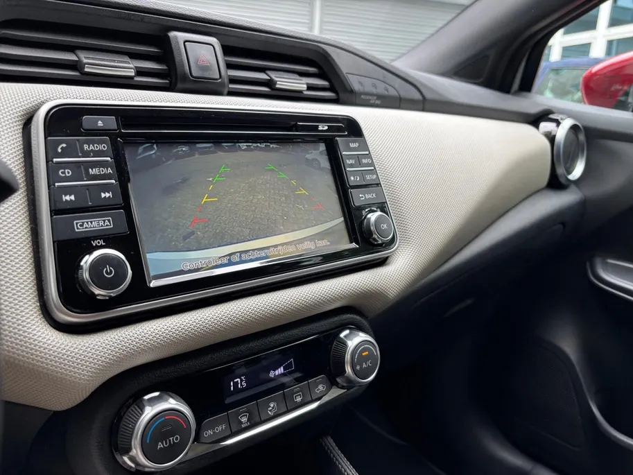Nissan Micra 0.9 IG-T N-Connecta | CRUIS CONTROLE | ACHRUITRIJ CAMERA | AIRCO | PARKEER SENSOREN | ISO FIX |