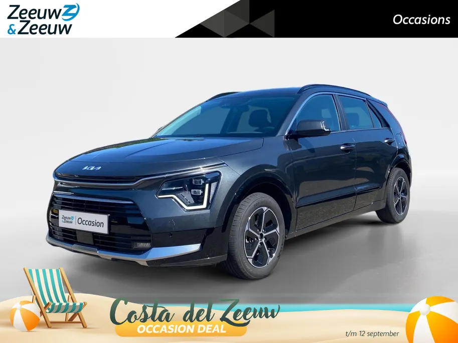 Kia Niro 1.6 GDi Hybrid DynamicLine | Climate control | LM velgen | Elektr. bestuurdersstoel | Dodehoekdetectie | Navigatie | Parkeercamera | Cruise control