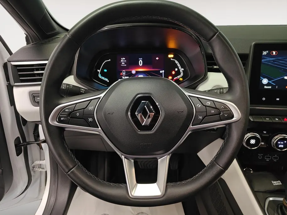 Renault Clio 1.6 E-Tech Hybrid 145 Techno AUTOMAAT NAVI AIRCO APPLE CARPLAY ANDROID AUTO CRUISE CONTROLE LM VELGEN PARKEERSENSOREN ZEER MOOIE AUTO