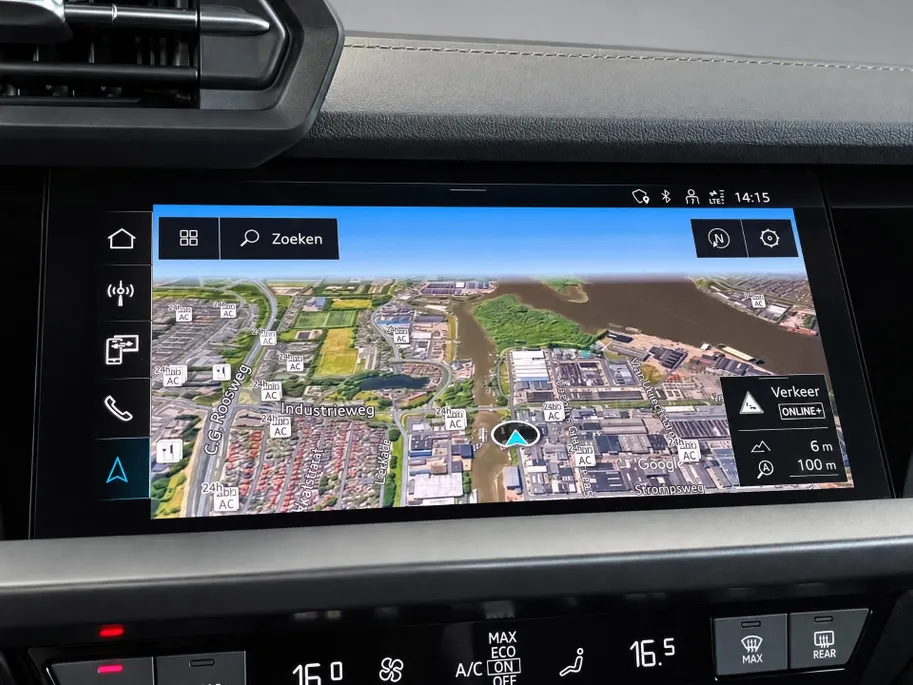 Audi A3 Sportback 40 TFSIe 150kW/204PK S Line · Panoramadak · Apple/Android Car Play · Stoelverwarming