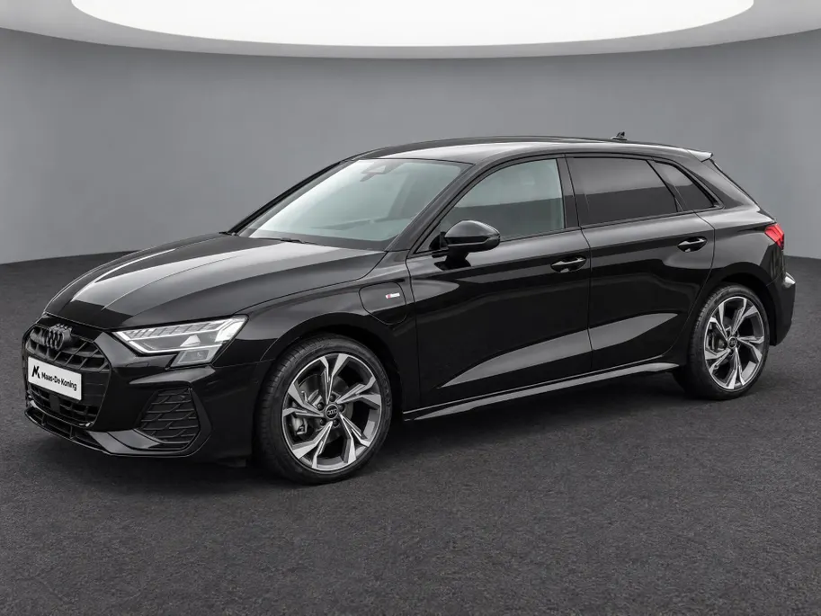 Audi A3 Sportback 40 TFSI e S edition 204 PK · Assistentiepakket rijden en parkeren plus · Optiekpakket zwart plus · Lichtpakket plus ambient light · MEGA Sale
