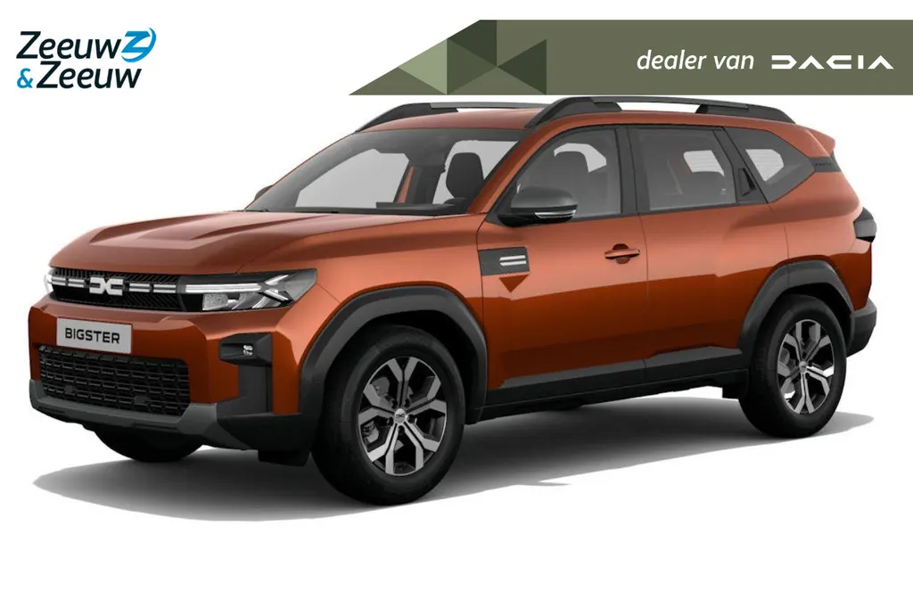 Dacia Bigster Hybrid 155 Expression Nu uit voorraad leverbaar met € 3.000,- Zeeuw en Zeeuw Voorraadkorting| Verschillende kleuren beschikbaar | Vraag naar de voorraad | Financier uw Bigster tegen slechts 4,9% rente