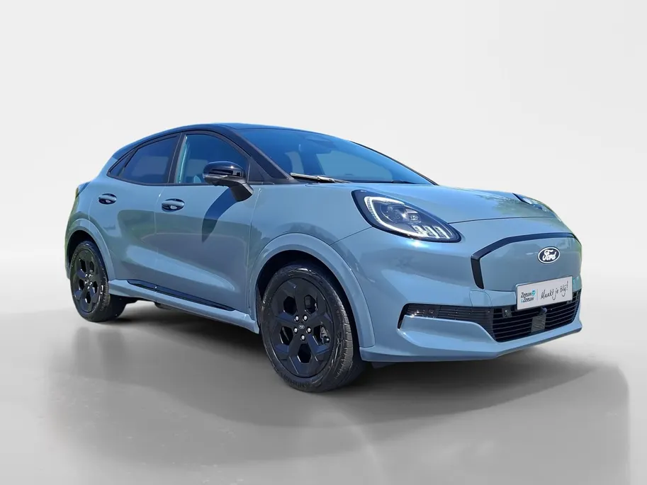 Ford Puma Gen-E BlueCruise Edition 47 kWh | Winterpack | Matrix Ledkoplampen | Adaptive Cruisecontrol | 360Camera | Dodehoekdetectie | El. Achterklep | B&O Audio | 18' Lichtmetaal | Zwart dak&Spiegels | Nieuw te bestellen |